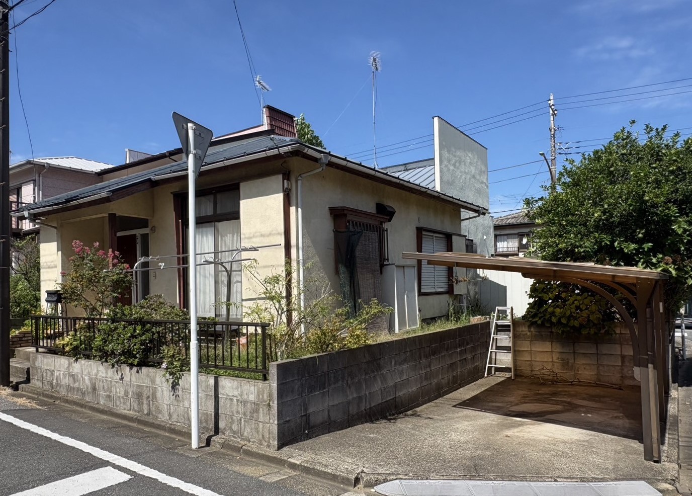 市原市桜台3丁目古家+店舗付き売地 不動産物件写真